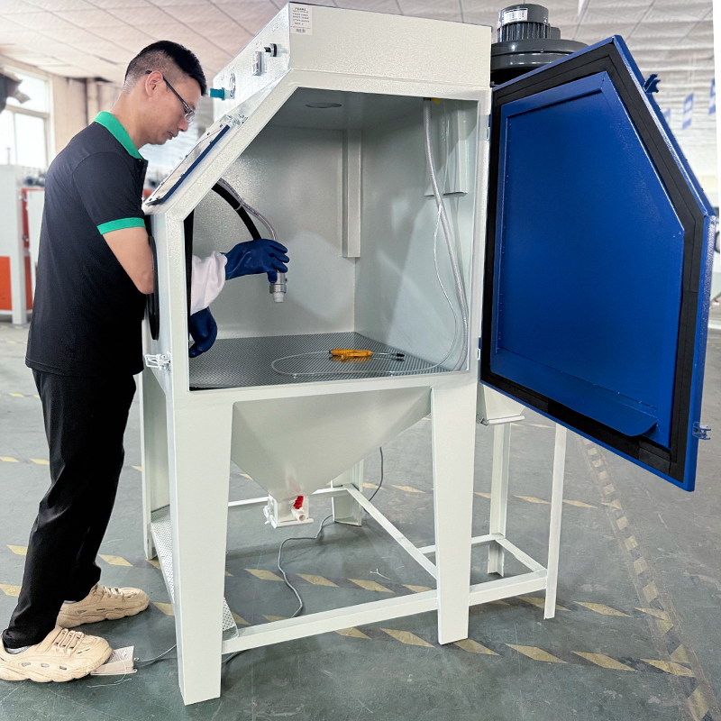 Sandblaster Cabinet - 수동식 샌드블라스팅 기계 무분진 습식 샌드블라스팅