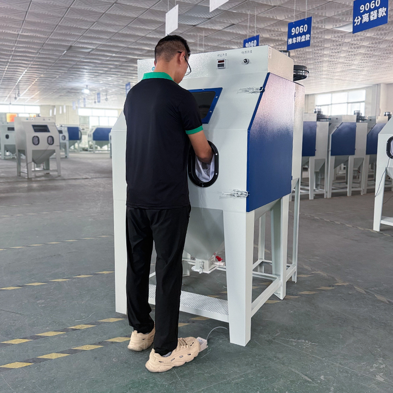 수동식 샌드블라스팅 기계 무분진 습식 샌드블라스팅 캐비 - Sandblaster Cabinet 리뷰 및 가격