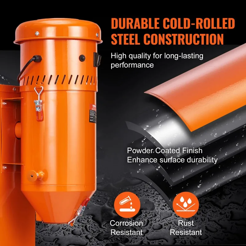 SucceBuy 먼지 수집 시스템 1.6-HP 먼지 수 - Sandblaster Cabinet 리뷰 및 가격