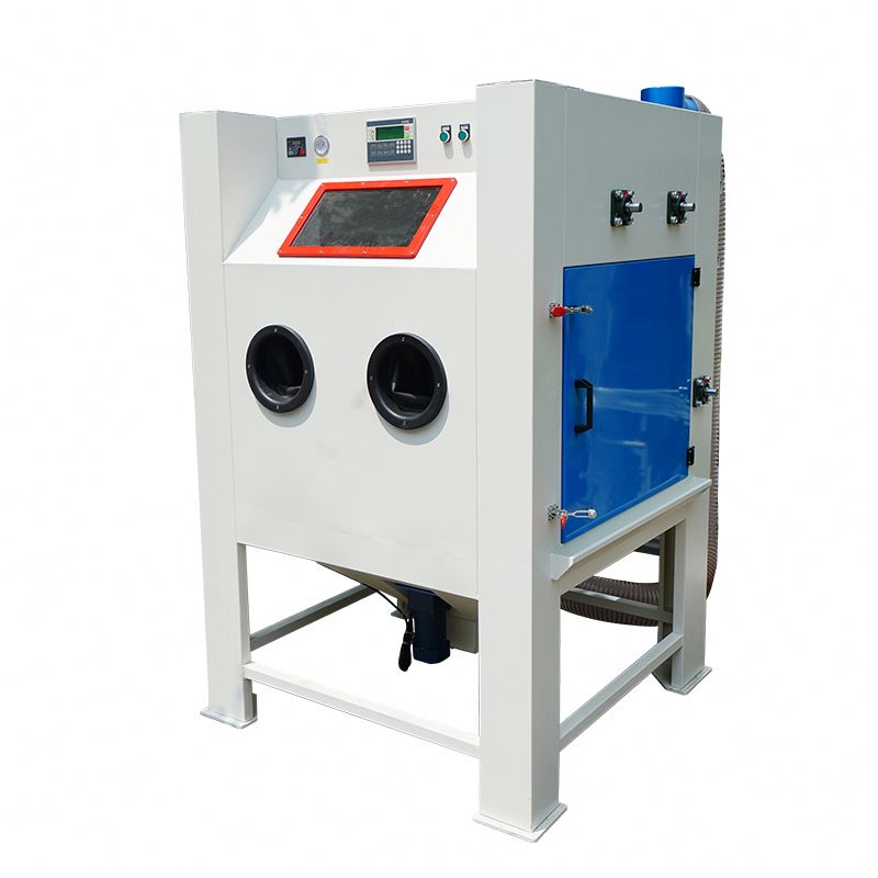 360도 회전식 테이블이 있는 자동 블라스팅 기계 샌드 - Sandblaster Cabinet 리뷰 및 가격